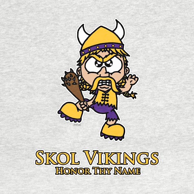 Skol Vikings by BogusPunkin Studios 